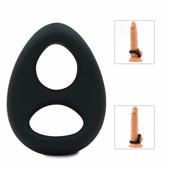 double cock ring ball strap penis ring longer ejaculation men sex toy double cock ring ball strap penis ring longer ejaculation men sex toy