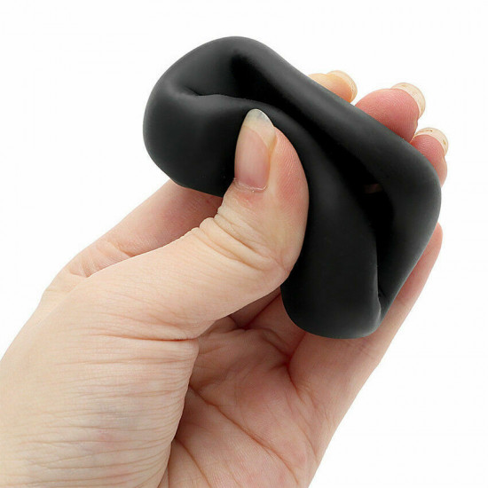 double cock ring ball strap penis ring longer ejaculation men sex toy