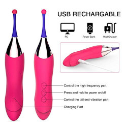 double-head clitoris massager