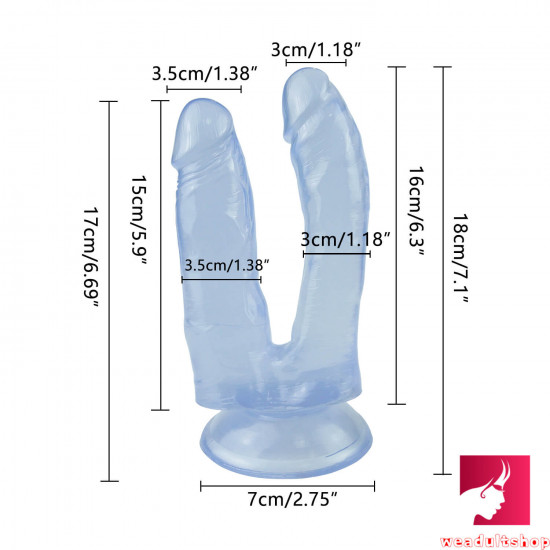 double headed black dildo with sucker young anal sex toy double headed black dildo with sucker young anal sex toy