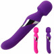 double-headed turning beads 360 degree rotation vibrator