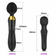 double head magnetic charging wand vibrator for couples