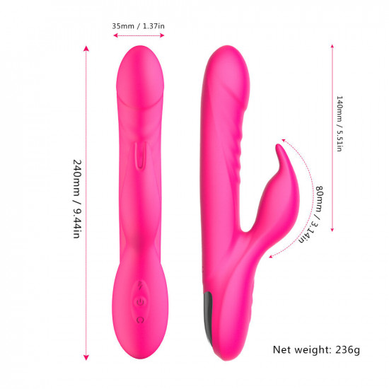 double motors dildo multiple modes rabbit vibrator double motors dildo multiple modes rabbit vibrator