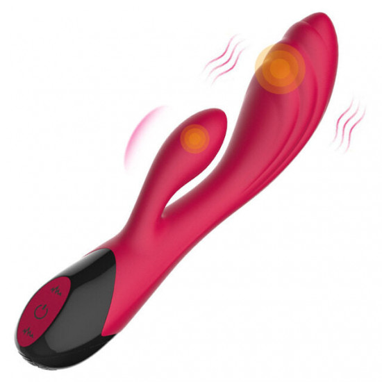 double motors vibrating sex toy with thread for women