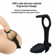 double rings prostate massager waterproof butt plug