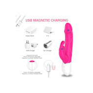 dual stimulation vibrator dildo rabbit sex toys