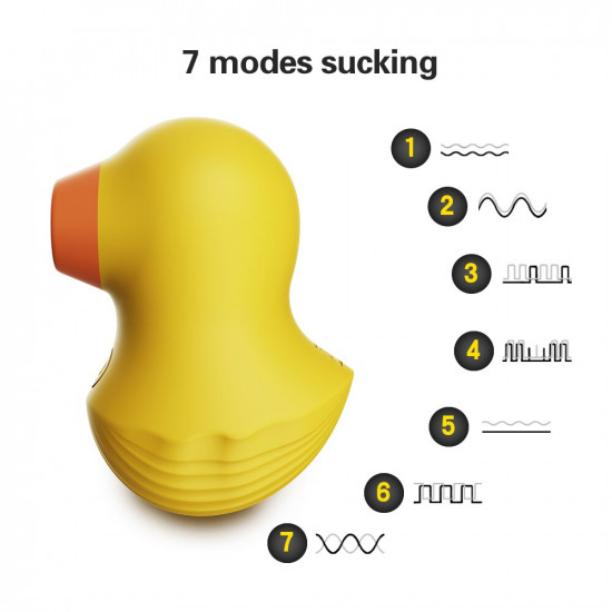 duckling vaginal sucking strong 7 modes vibrating vibrator