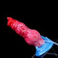 ejaculating dog dildo anal butt plug - inflatable anal dildos silicone vaginal masturbation sex toys