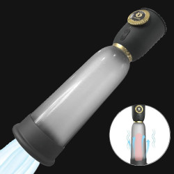 electric penis pump male masturbator - vacuum sucking penis enlarger sex toy for men