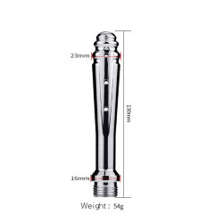 enema bidet anal douche shower cleaning - 7 holes side opening metal anal cleaner