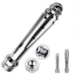 enema bidet anal douche shower cleaning - 7 holes side opening metal anal cleaner