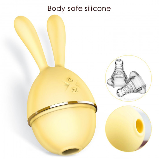 erocome 360°sucking vibrating rabbit vibrator for women erocome 360°sucking vibrating rabbit vibrator for women