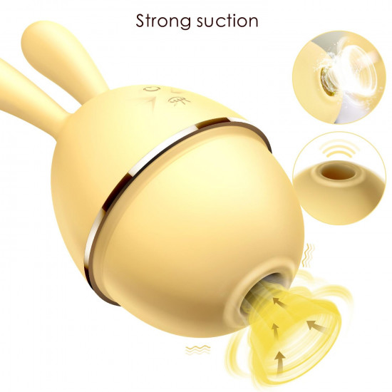 erocome 360°sucking vibrating rabbit vibrator for women erocome 360°sucking vibrating rabbit vibrator for women