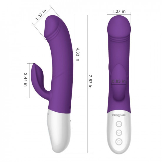 erocome crater intelligent heating 8x8 modes dual-point vibrator