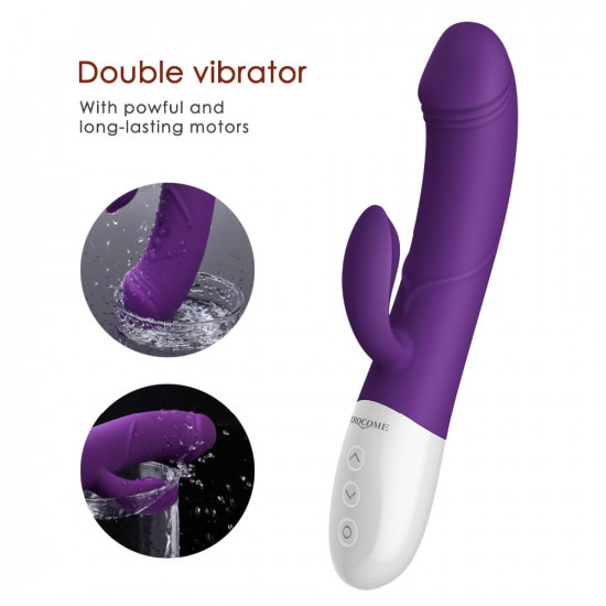 erocome crater intelligent heating 8x8 modes dual-point vibrator