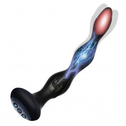 estim prostate massager - vibrating butt plug for intense anal stimulation