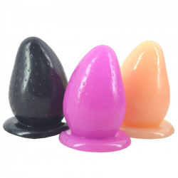 faak strawberry butt plug for men female prostate massage