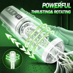 fantasy blowjob adult stroker male masturbator - changeable sleeve sucking penis vibrator