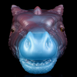 fantasy dragon pocket pussy male sex toys - 2-in-1 oral sex penis masturbator blowjob