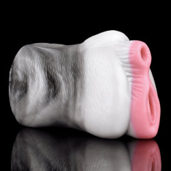 fantasy horse pocket pussy male sex toy - pink vagina dual hole penis masturbator