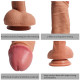 female anal dildo tantus acute silicone sex toy