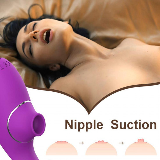 female vaginal sucking breast massaging 10 modes vibrator