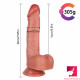 flesh cystal strap-on dildo for men women lesbian masturbation