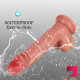 flesh cystal strap-on dildo for men women lesbian masturbation