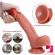 flesh cystal strap-on dildo for men women lesbian masturbation