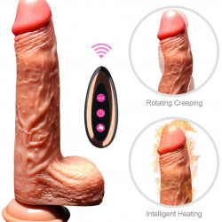 flexible silicone dildo with suction cup