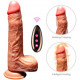 flexible silicone dildo with suction cup