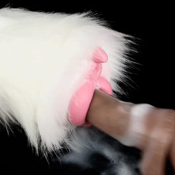 furry animal pocket pussy penis masturbation cup - polor bear vaginal masturbator sex toy for men
