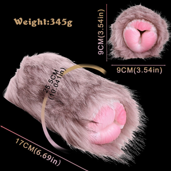 furry dog pocket pussy - realistic animal vaginal double open penis masturbator furry dog pocket pussy - realistic animal vaginal double open penis masturbator