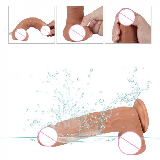 galen - realistic squirting dildo 6.5 inch