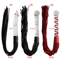 glass wand dildo with whip interactive sex toy