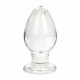 transparent wide glass dildo anal butt plug stimulation sex toy transparent wide glass dildo anal butt plug stimulation sex toy