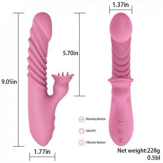 g-spot vibrator for women tongue sucking vibrating dildo