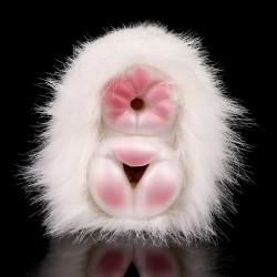guinea pig pocket pussy male masturbator - lifelike animal fur penis masturbation cup