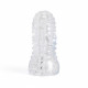 hale - clear textured male stroker