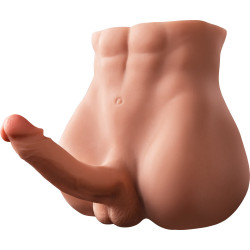 half body lifelike sex doll with dildo
