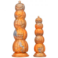 halloween monster horror pumpkin silicone dildo