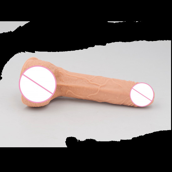 hans - realistic vibrating thrusting dildo remote control 5.5 inch