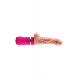 heated dildo thrusting g spot sex toy women
