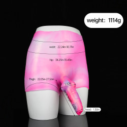 high-waisted strap-on dildo pants - knotted fantasy dildos sex toys for women lesbian
