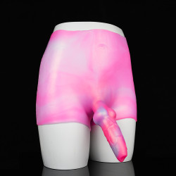 high-waisted strap-on dildo pants - knotted fantasy dildos sex toys for women lesbian