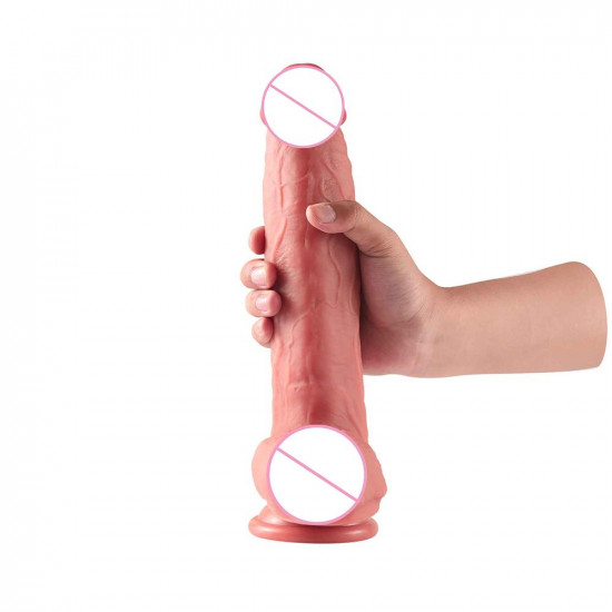 higiwi - silicone big thick dildo 9.5 inch