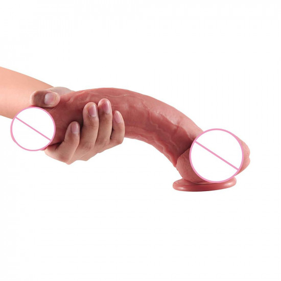 higiwi - silicone big thick dildo 9.5 inch