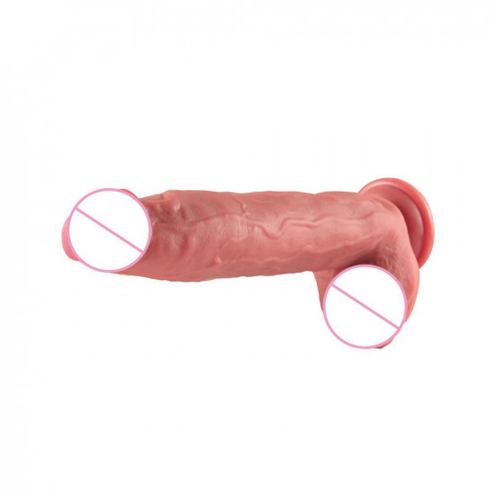 higiwi - silicone big thick dildo 9.5 inch