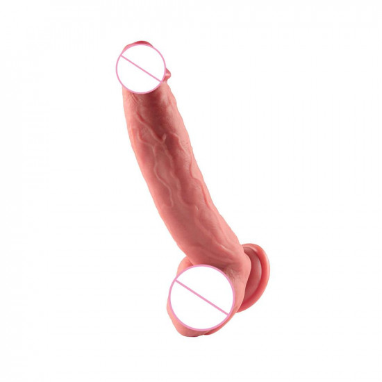 higiwi - silicone big thick dildo 9.5 inch