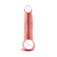 higiwi - silicone big thick dildo 9.5 inch